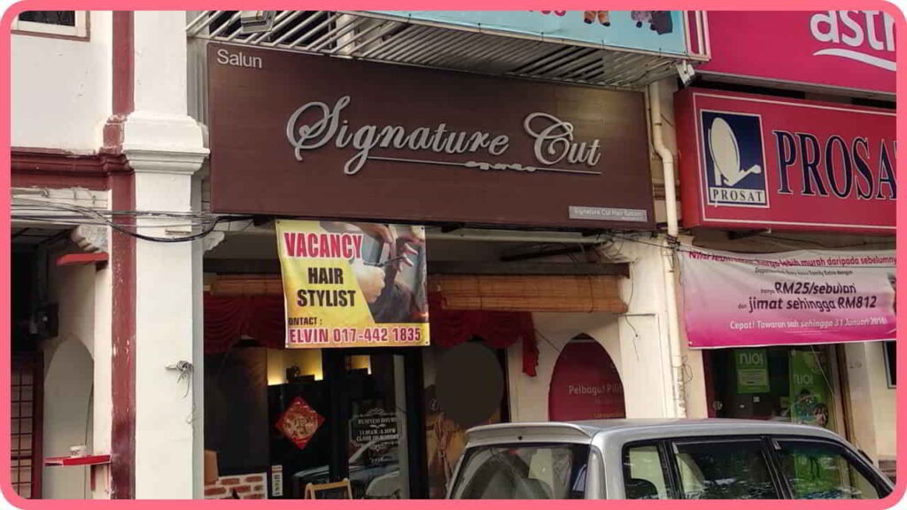 signature cut hair saloon