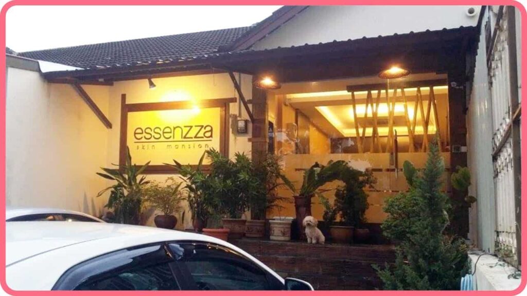 tempat facial treatment penang, essenzza skin mansion