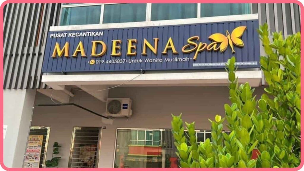 tempat facials treatment parit raja, madeena spa