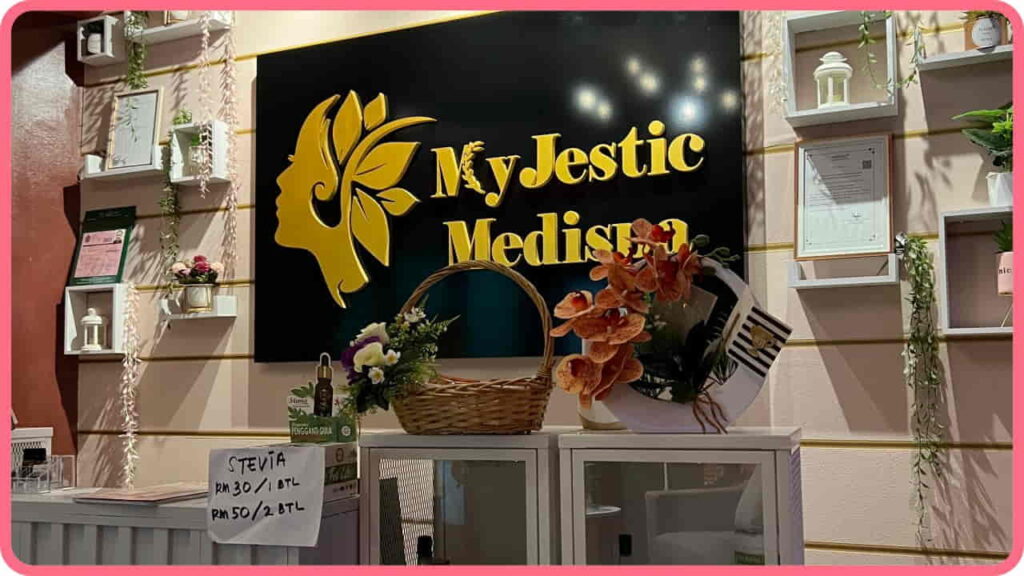 tempat facials treatment parit raja, myjestic medispa