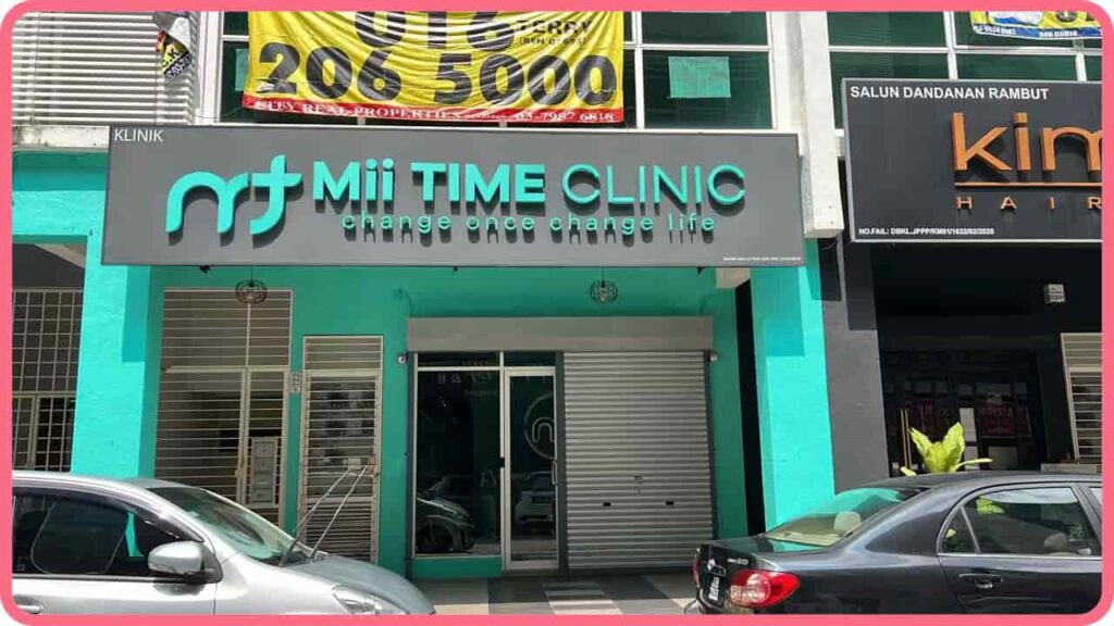 tempat facials treatment sri petaling, mii time clinic