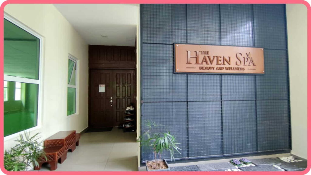 tempat spa negeri ipoh the haven spa