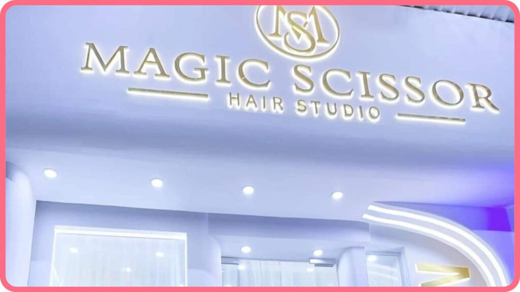 the magic scissor hair salon