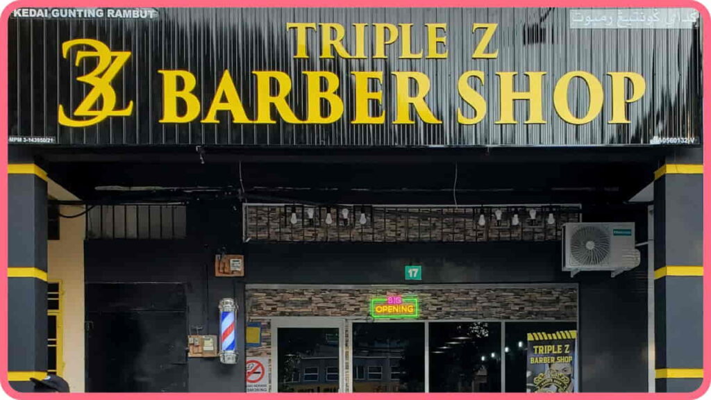 triple z barber shop manjung