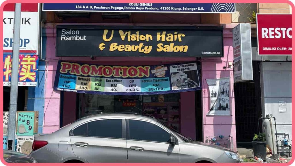 u vision hair & beauty salon