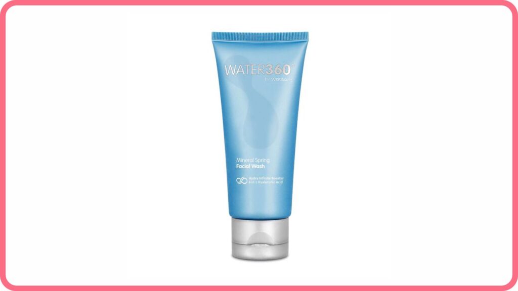 water360 by watsons mineral spring facial wash