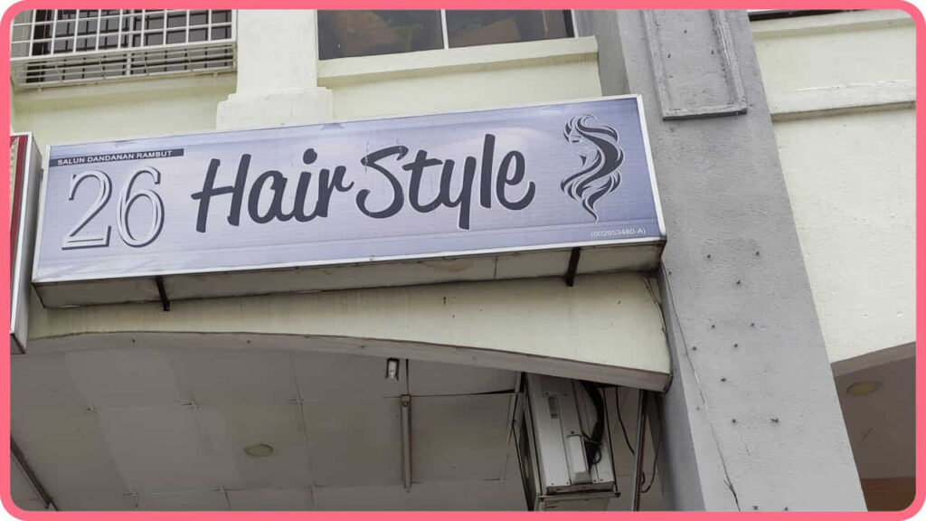 26 hairstyle unisex salon(by appointment only)