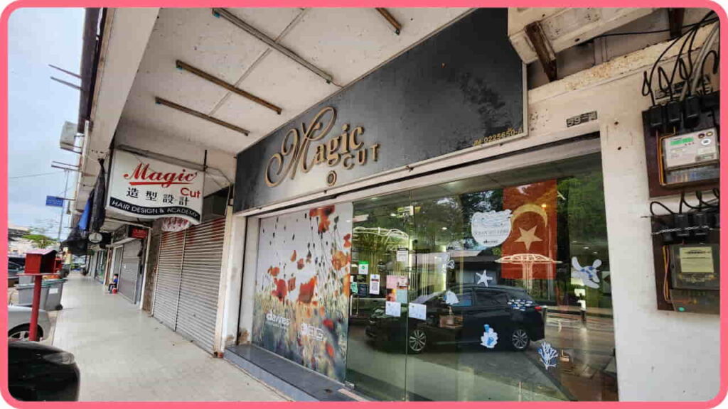 beauty hair salon batu pahat magic cut hair salon