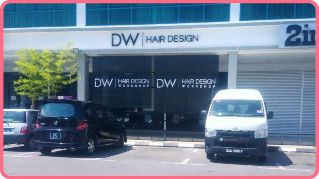 beauty hair salon bintulu, dw hair design workshop