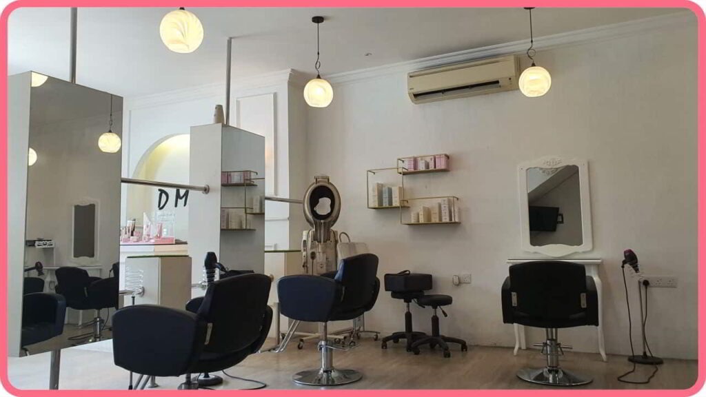 beauty hair salon bukit mertajam, d match hair studio