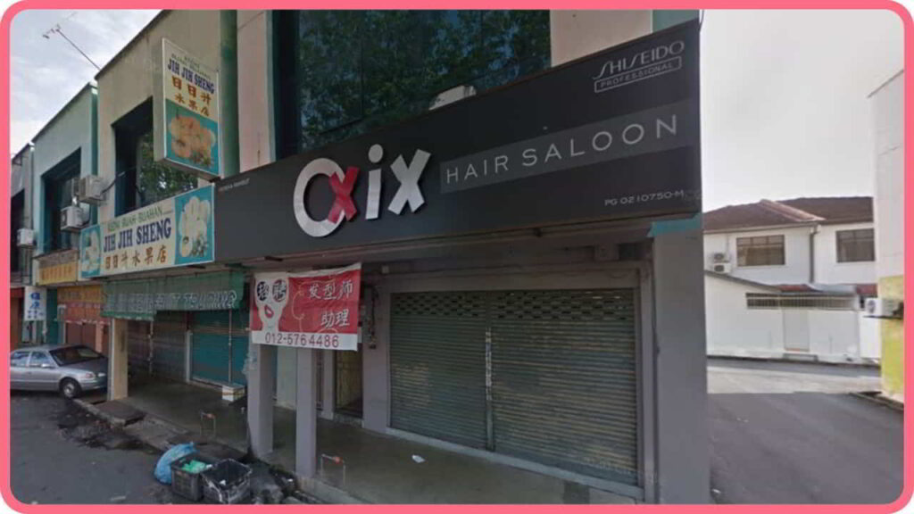 beauty hair salon bukit mertajam, oxix hair salon