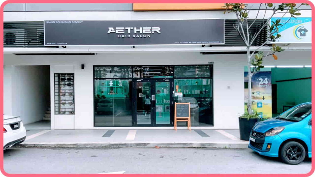 beauty hair salon kajang aether hair salon