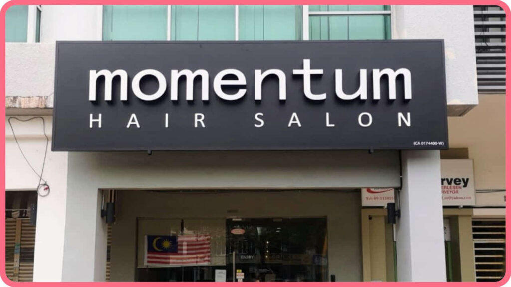 beauty hair salon kuantan, momentum hair salon