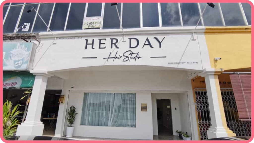 beauty hair salon melaka her day hair studio