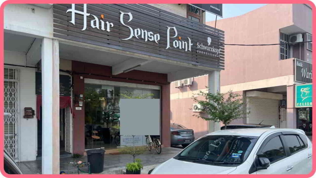 beauty hair salon parit buntar, hair sense point