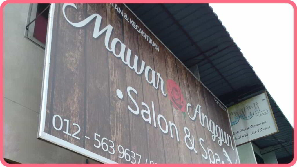 beauty hair salon parit buntar, mawar anggun