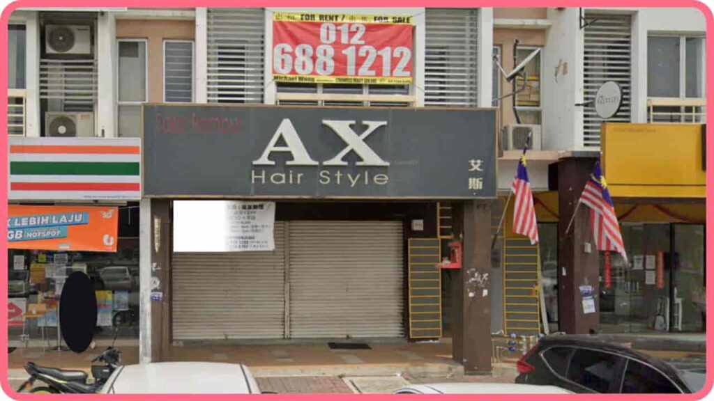 beauty hair salon setia alam, ax hair style