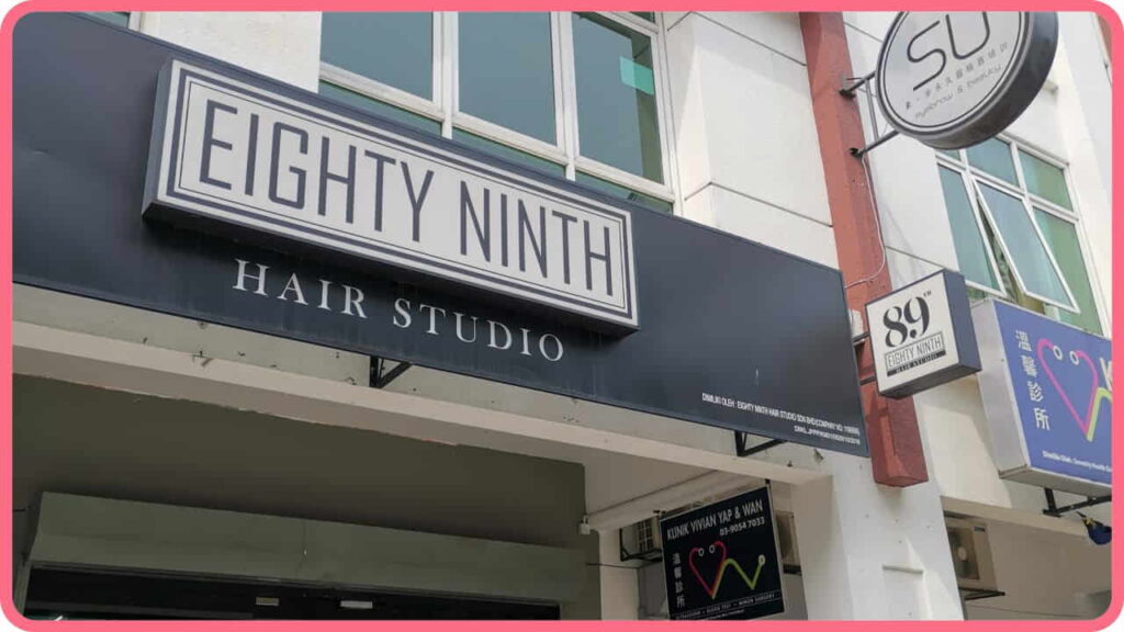 beauty hair salon sri petaling, eighty ninth hair studio