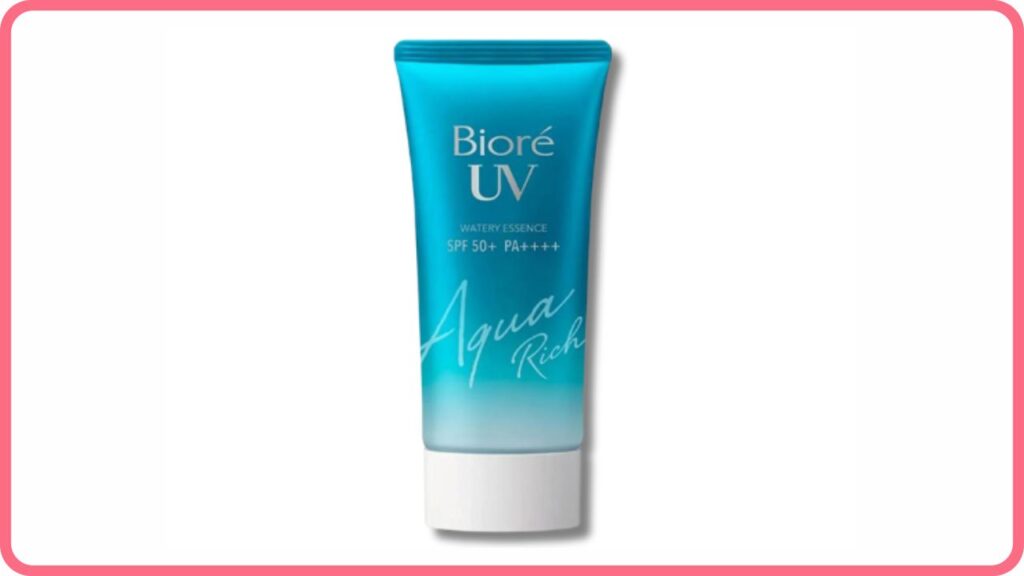 biore uv aqua rich watery essence spf50+ pa++++