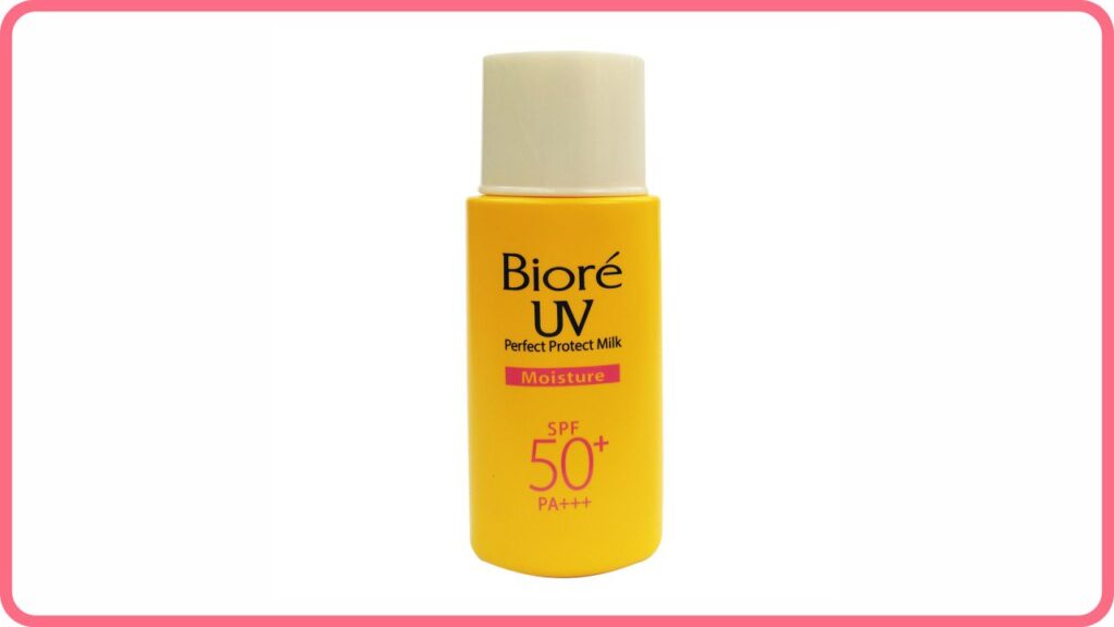 biore uv perfect block milk moisture spf50