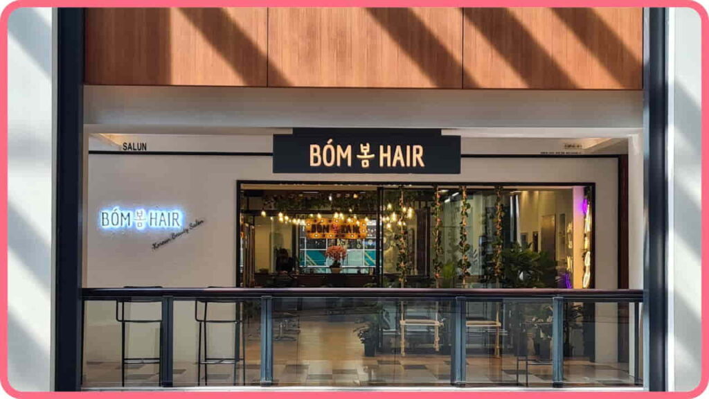 bom hair korean beauty salon @ publika