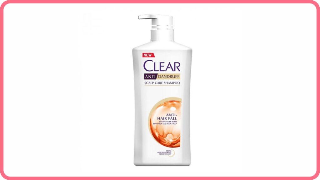 clear anti hair fall anti-dandruff shampoo (650ml)