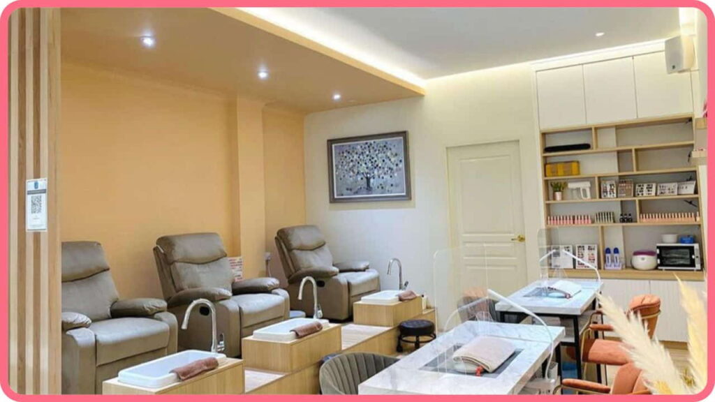 de’nail studio, nail salon kuching