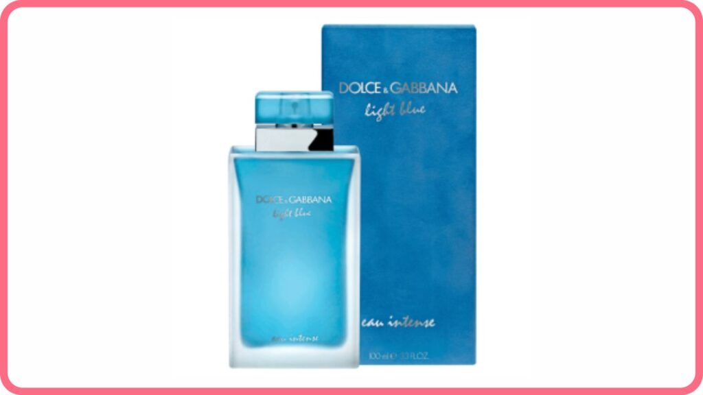 dolce & gabbana light blue eau intense edp for women