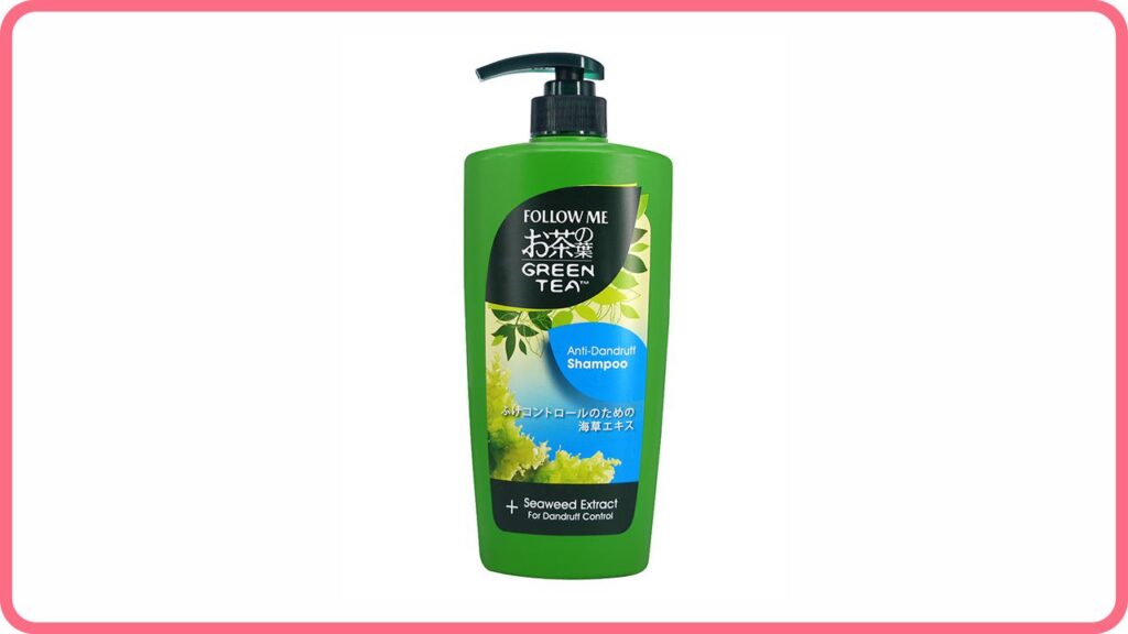 follow me green tea anti-dandruff shampoo