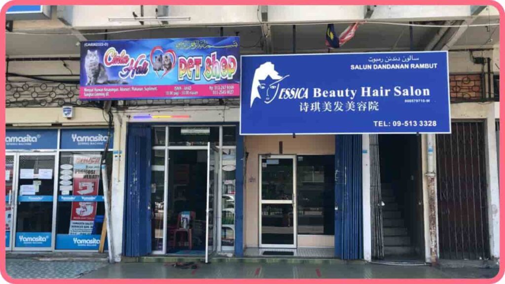 jessica beauty hair salon kuantan