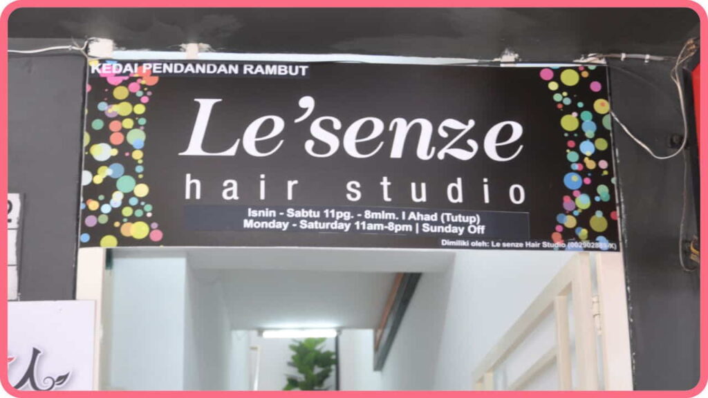 le'senze hair studio(sri petaling hair salon)