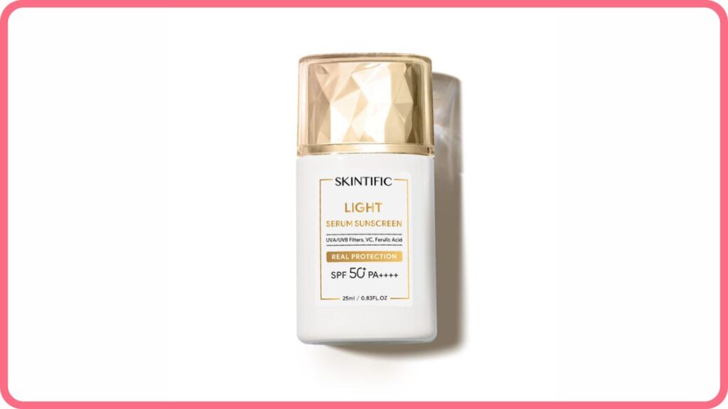 light serum sunscreen spf50 pa++++