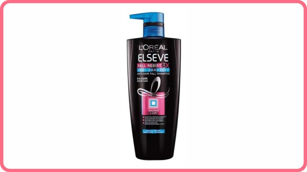 l'oreal paris elseve fall resist 3x anti-dandruff shampoo