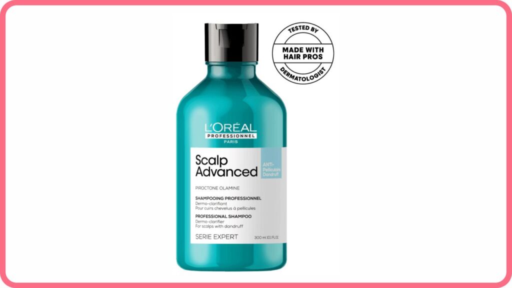 l’oréal professionnel scalp advanced anti-dandruff dermo-clarifier shampoo