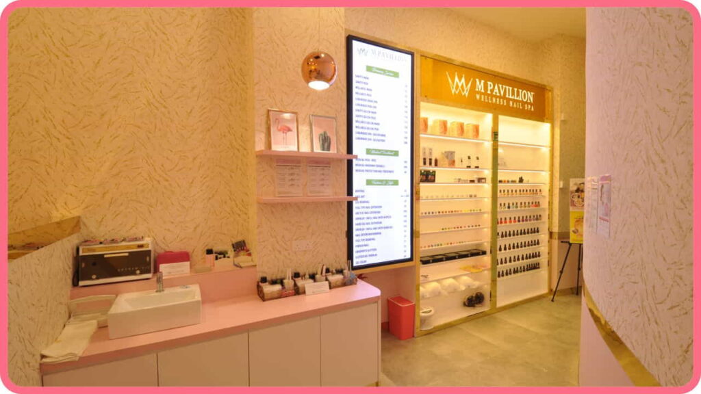 m pavillion - nail saloon @ aeon mid valley (aeon - women fashion, beauty & accessories)