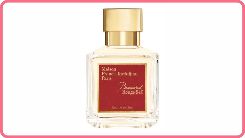 maison francis kurkdjian baccarat rouge 540 eau de parfum