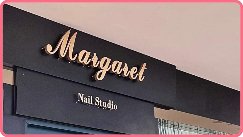 margaret nail studio, nail salon kuching