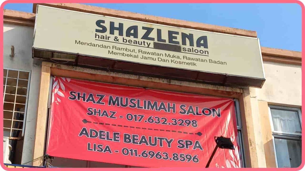 muslimah shazlena hair&beauty saloon