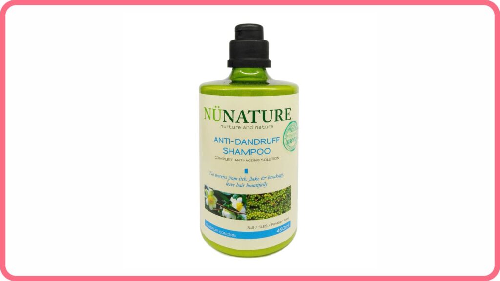 nunature anti-dandruff shampoo (450ml)