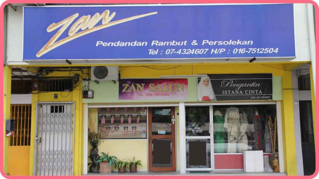 pendandan rambut & persolekan zan