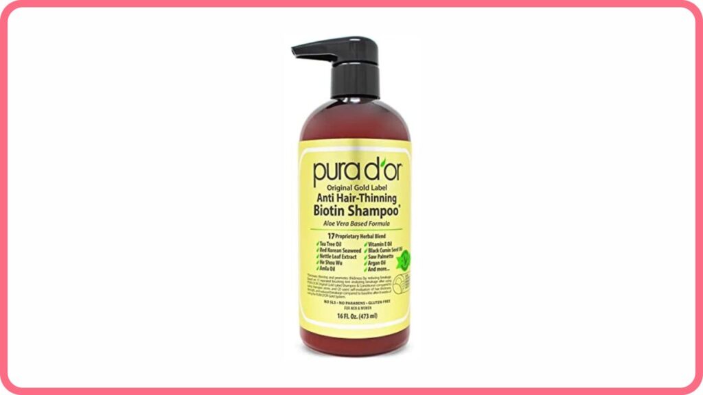 pura d'or anti-hair loss shampoo