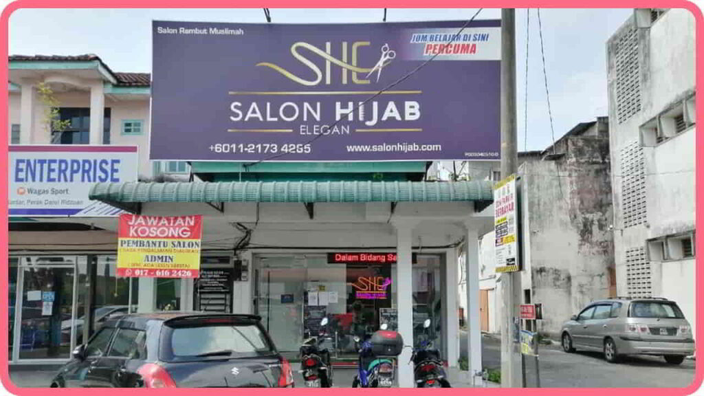 salon hijab elegan