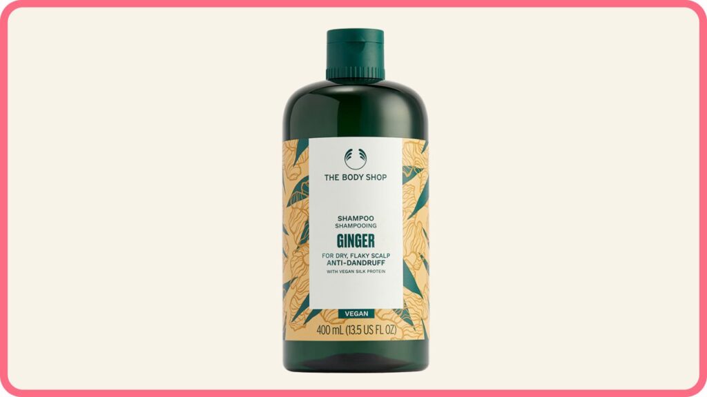 shampoo for dandruff the body shop ginger scalp care shampoo