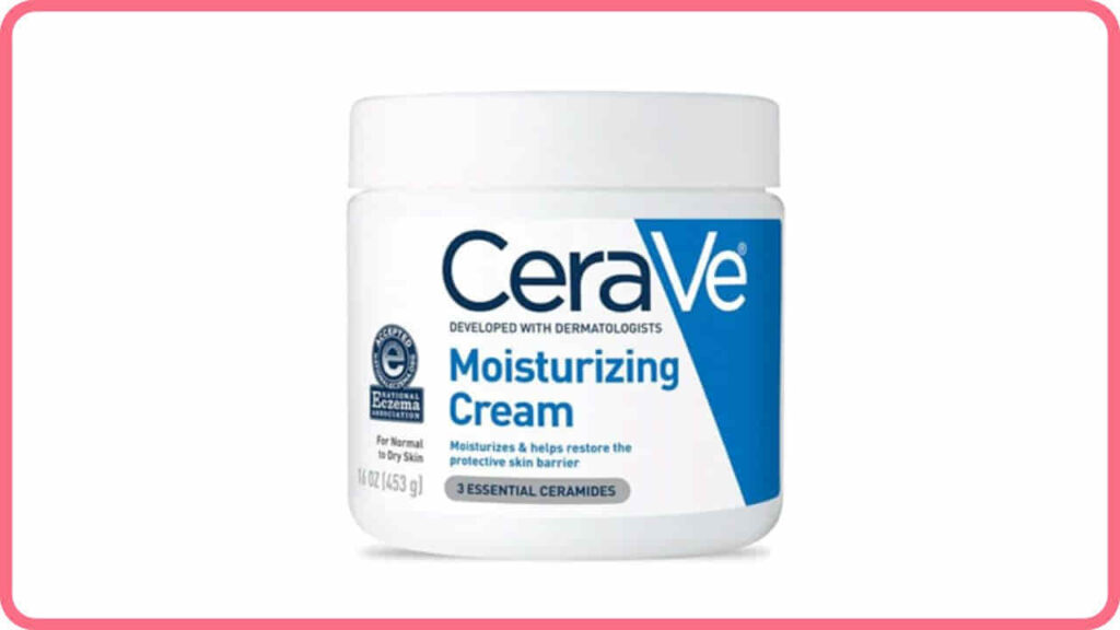 skincare untuk kulit kering cerave moisturizing cream