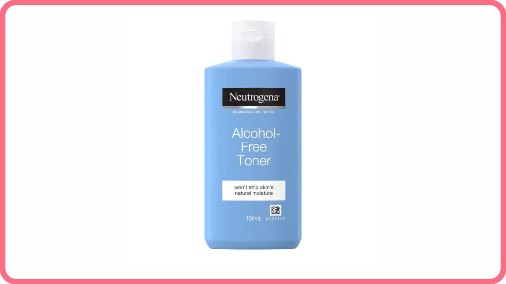 skincare untuk kulit kering neutrogena alcohol free toner