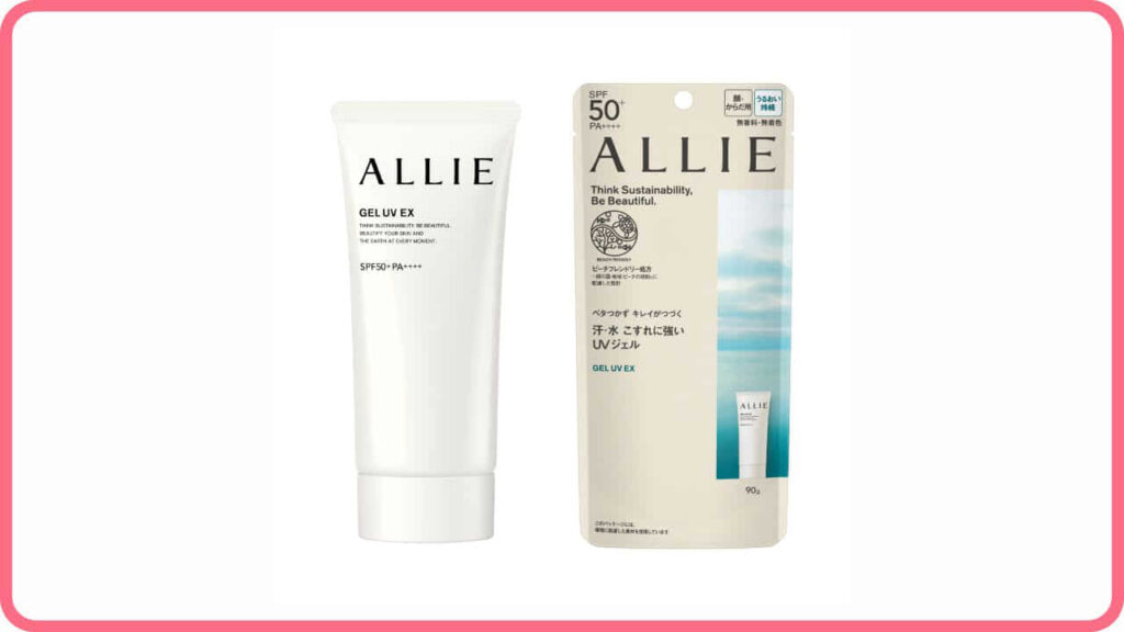 sunblock terbaik di malaysia allie chrono beauty gel ex