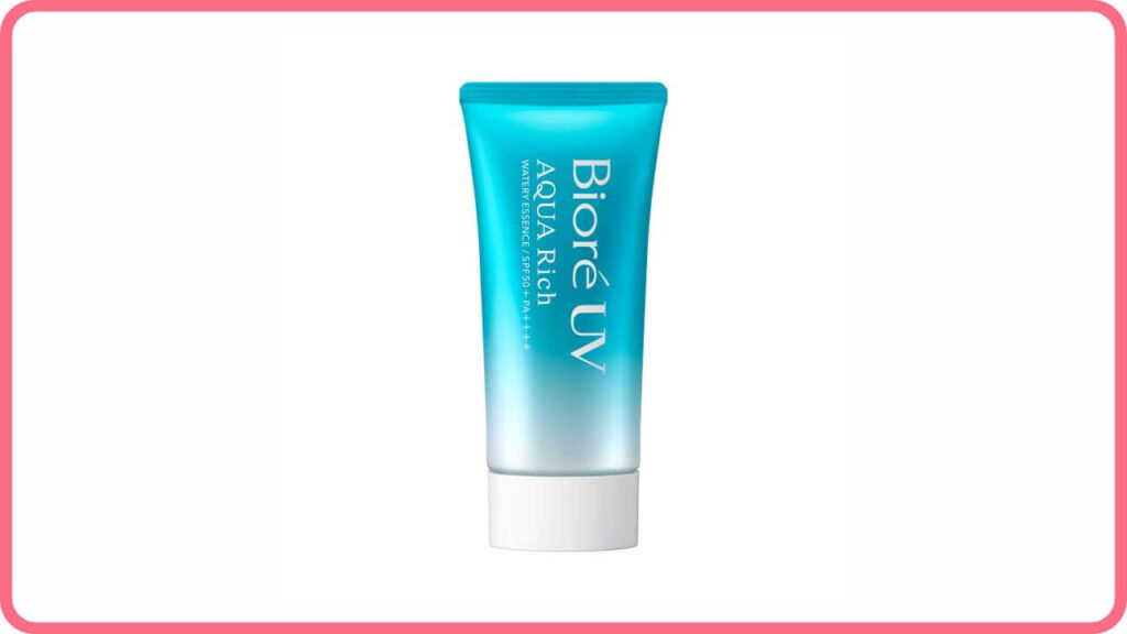 sunblock terbaik di malaysia biore uv aqua rich watery essence spf 50