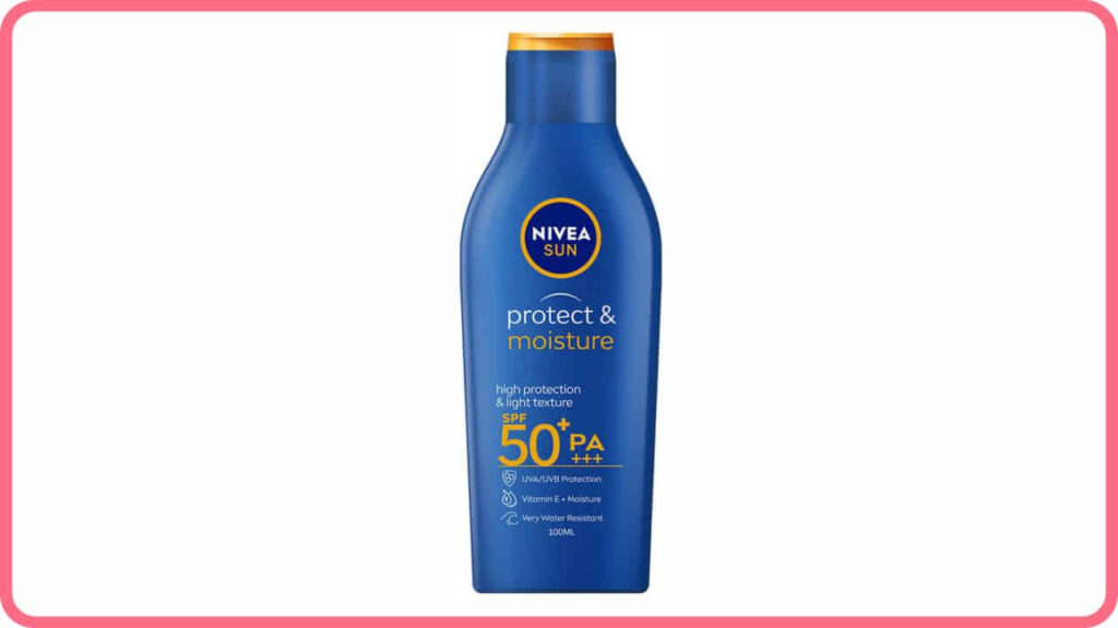 sunblock terbaik di malaysia nivea sun protect & moisture spf50