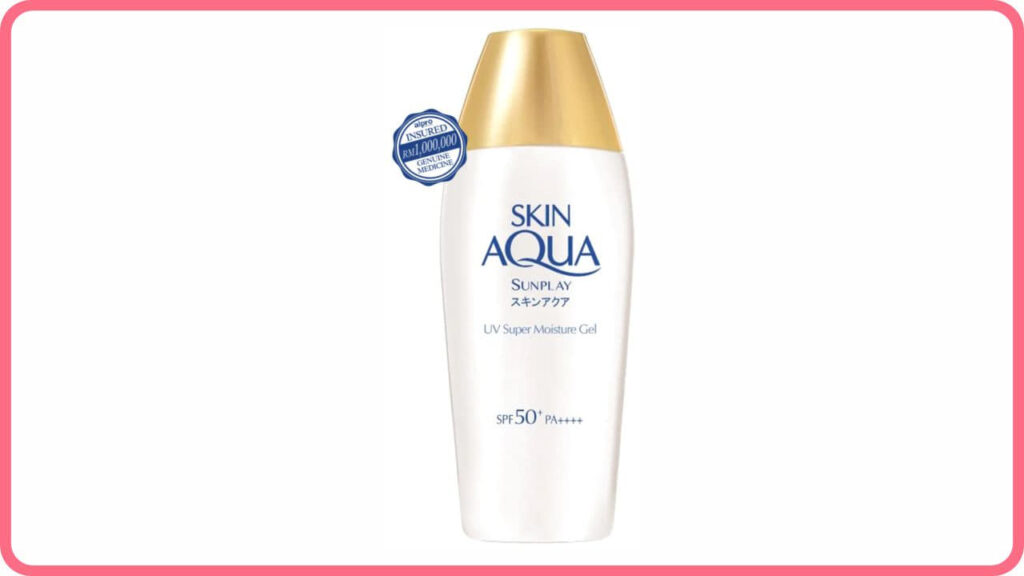 sunplay skin aqua super moisture gel spf50