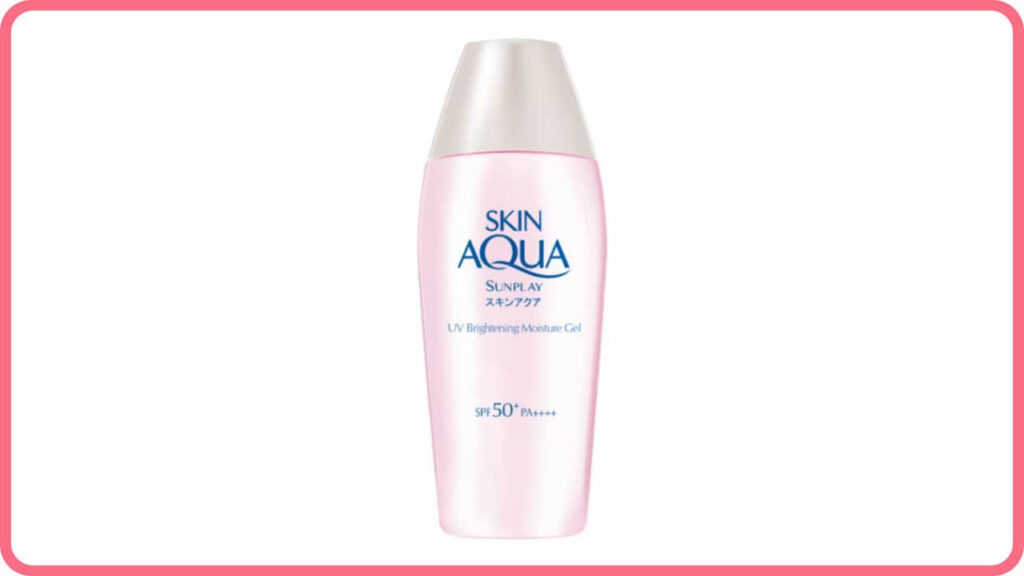 sunplay skin aqua uv brightening moisture gel